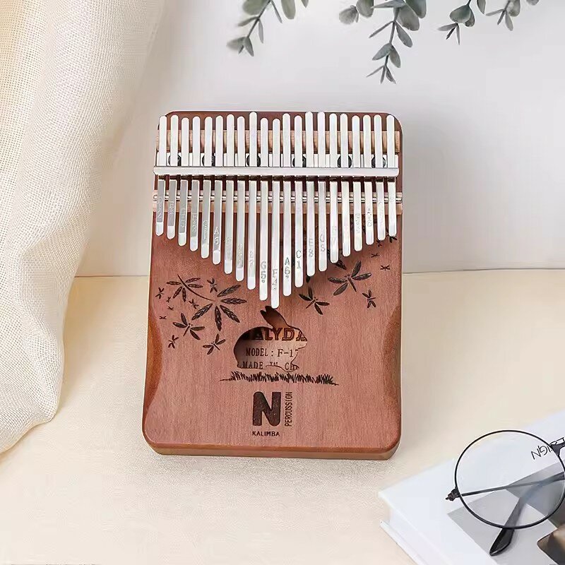 Kalimba Thumb Piano 17 21 Keys Portable Mbira Finger Piano Gifts for Kids and Adults Beginners Percussion Musical Instrument
