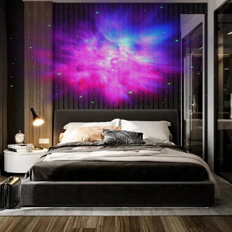 Astronaut Projector Night Light, Starry Sky Galaxy Stars, Lâmpada LED para quarto, Nightlights decorativos para quarto