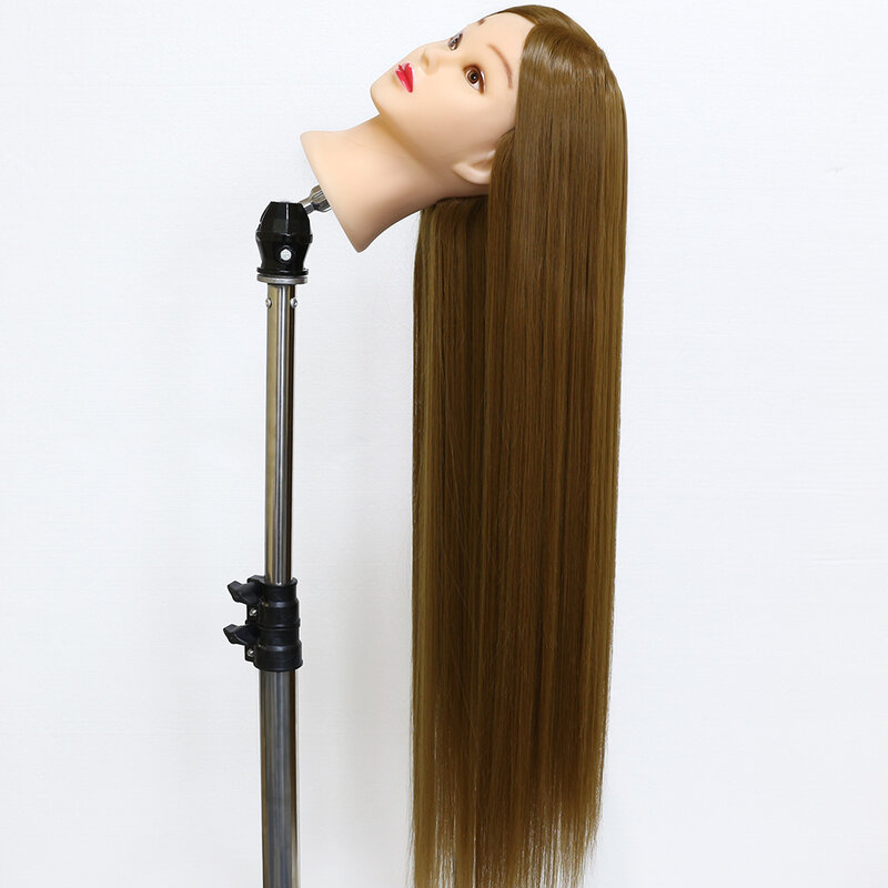 NEVERLAND-Mannequin de formation pour la coiffure, 30 en effet, 75cm de long et d'épaisseur