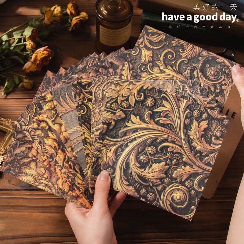30 листов, бумажная серия в стиле барокко, 175*150 мм