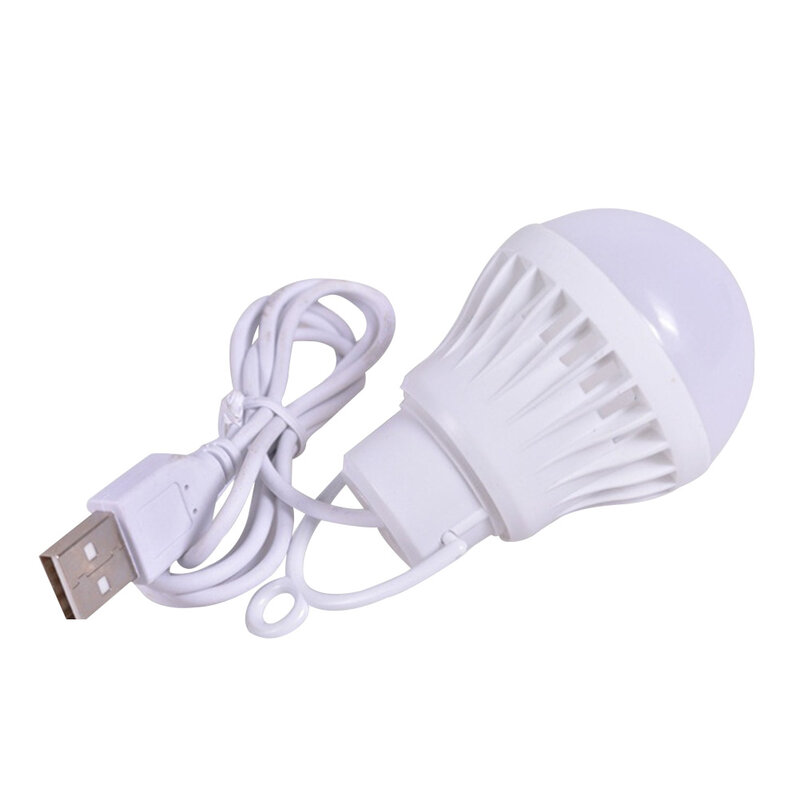 Utile lettura universale escursionismo luce notturna interfaccia USB lampadina a LED illuminazione bianca a bassa tensione semplice campeggio all'aperto