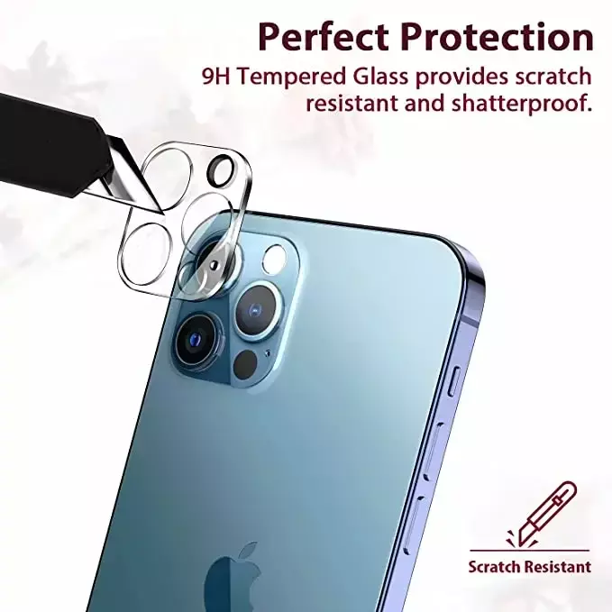 1-5pcs 3D pelindung kaca kamera untuk iPhone 15 14 13 11 12 Pro Max lensa kaca pelindung Film untuk iPhone 15 14 Plus 12 13 Mini