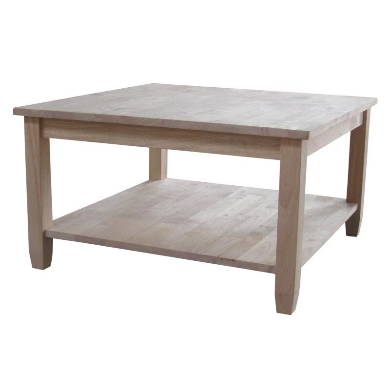 International Concepts Solano-Table basse carrée 32W x 32D x 18H, meuble