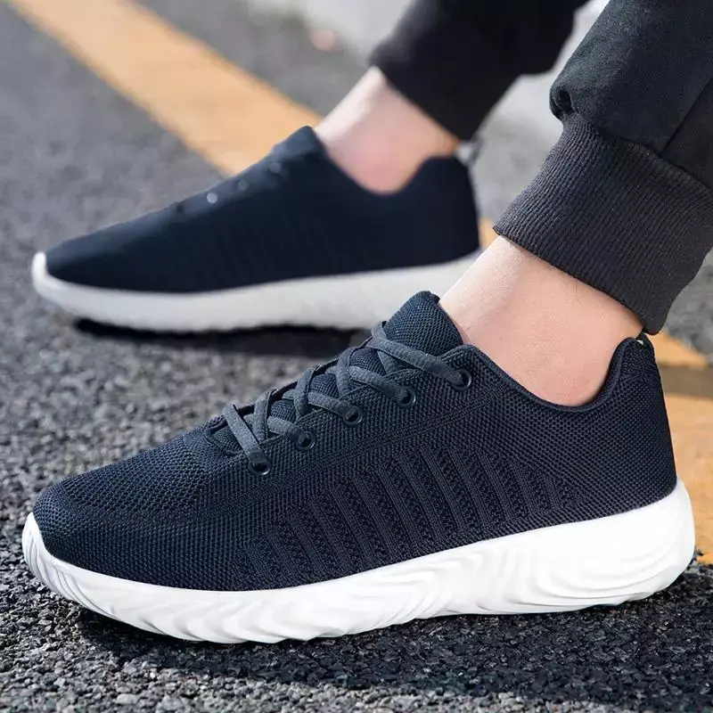 Fall Foreign Trade Men's Shoes Junior High School Student Casual Sneaker Men's Running Tourism Daddy Tide Shoes Platform