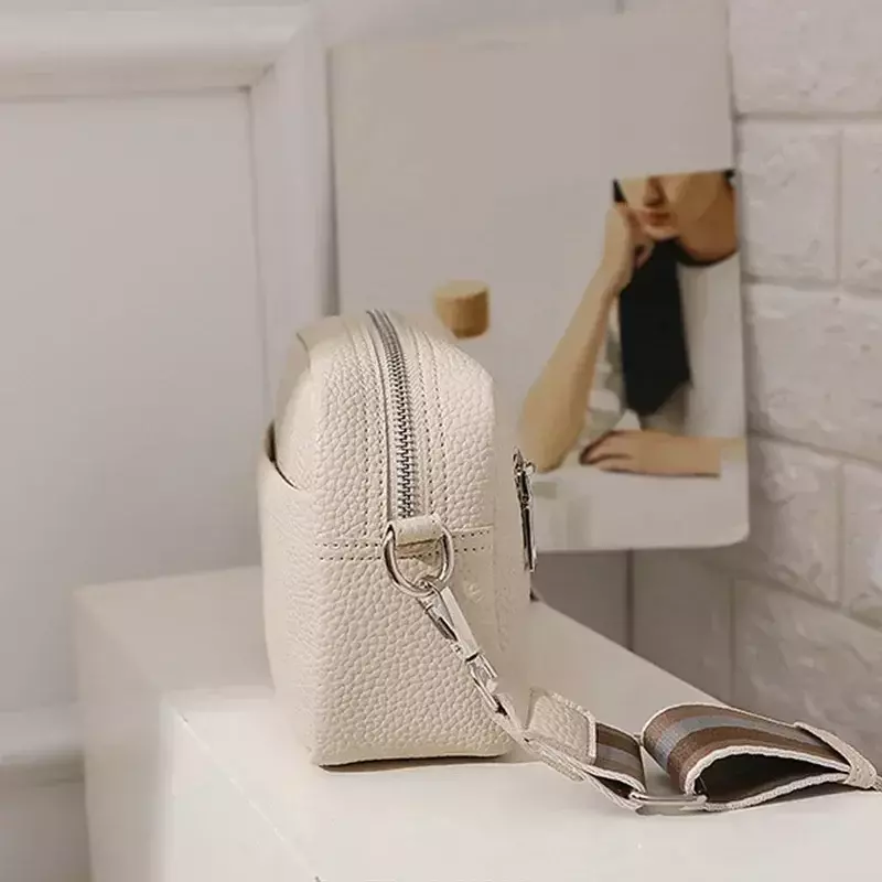 Blb01 Leder kleine Schulter Umhängetasche weibliche Luxus Design Geldbörse und Handtaschen für Frauen einfache Shell Telefon