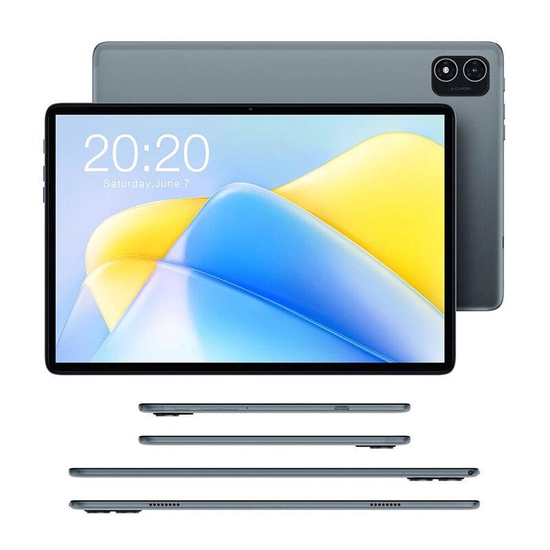 Teclast P40HD 2024 10.1 "Tablet Android 13 16GB RAM 128GB ROM unicoc T606 8-core wibline L1 tipe-c 4G LTE GPS