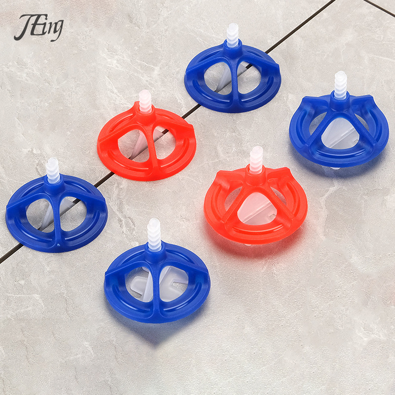50/100PCS Tile Laying Wall Floor Fixing Construction Tools Ceramic Tile Leveling System Clips Spacers Straps Spiral Wadge
