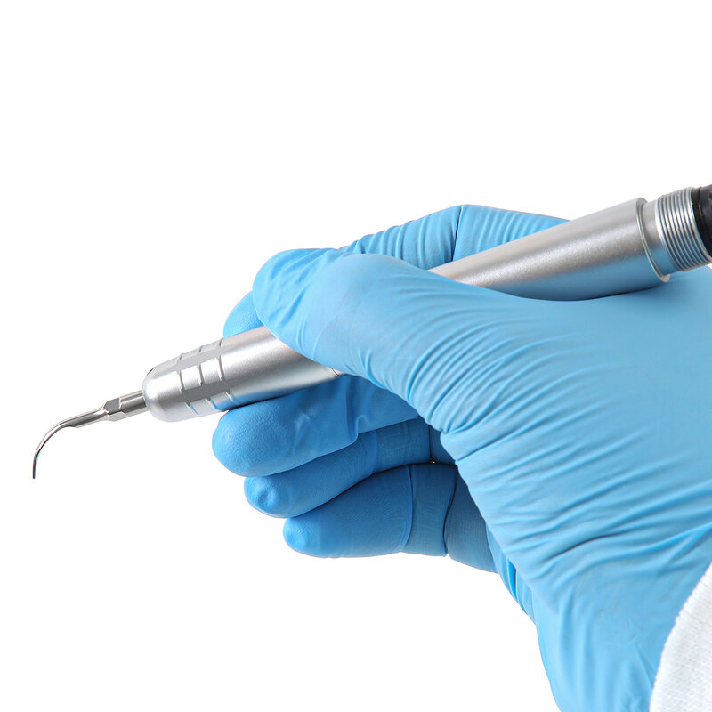 AZDENT Dental Ultrasonic Air Scaler manipolo Super Sonic Scaling con 3 punte strumento di pulizia per la rimozione del tartaro dei denti laboratorio di odontoiatria