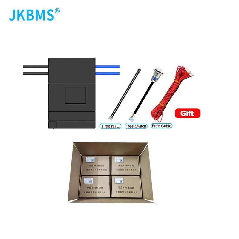 Jk bms-スマートアクティブバランスボード-バッテリー、リチウムイオンバッテリー、LiFePo4、120Ah、8s、10s、12s、13s、14s、15s、16s、20s、21秒、24秒