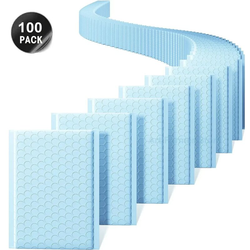 Padded Poly Envelopes Self Mailing Blue Seal Padding 100pcs Bag Bubble Mailer New Shipping for Packaging