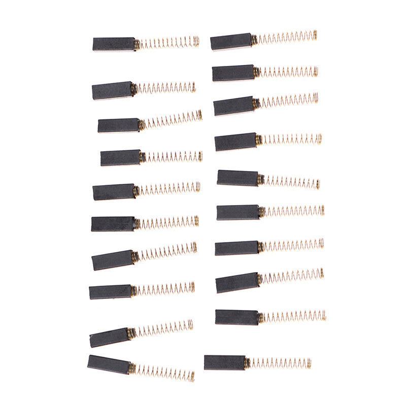 20pcs/10Pairs Carbon Motor Brushes For Dremel Rotary Tool For Generic Electric Motor Power Tools Mini Drill Accessories
