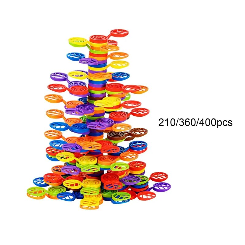 Tree Stacking Blocks Preschool Learning Stacking Toys Balance Game Building Toys for Kids Boys Children 3 4 5 6+ Year Old Girls