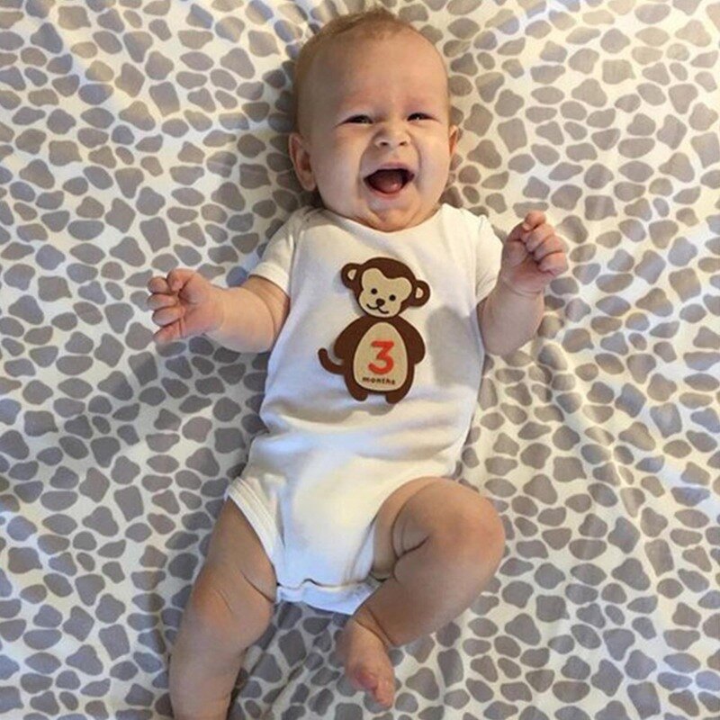 赤ちゃんの笑顔のステッカー,1〜12か月間の成長記録,写真撮影のアクセサリー