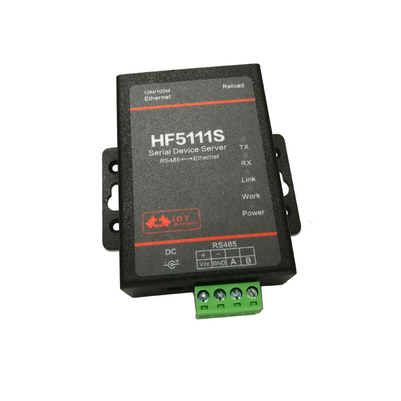 HF5111S Serial Server Industrial Serial Port Server RS485 to Ethernet 3 Sockets Romote Management D2D/MQTT/Modbus