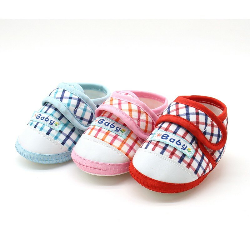 Newborn Baby Girl First Walkers Soft Sole Crib Toddler Shoes Infant Baby Girls Shoes Cute Casual Flats Baby Shoes