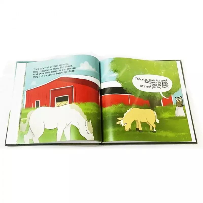 Customized product.Custom Hard Cover Book Printing Children Hardcover Book Printer in China