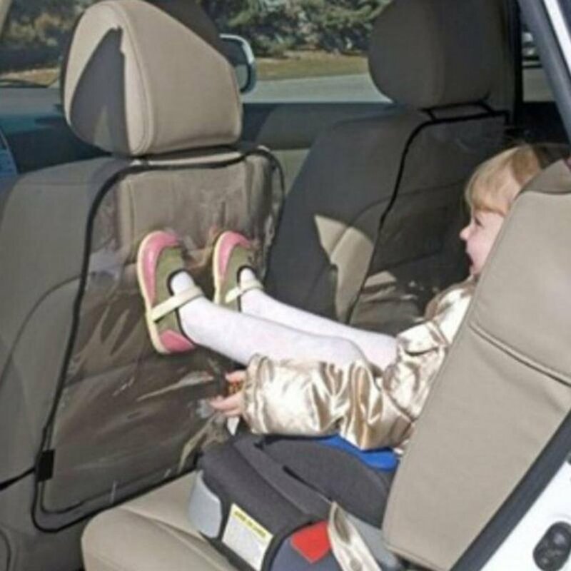 Car Care การป้องกันที่นั่งพนักพิงเด็กป้องกันโปร่งใสทำความสะอาด Anti-Kick Pad Auto Parts อุปกรณ์เสริม