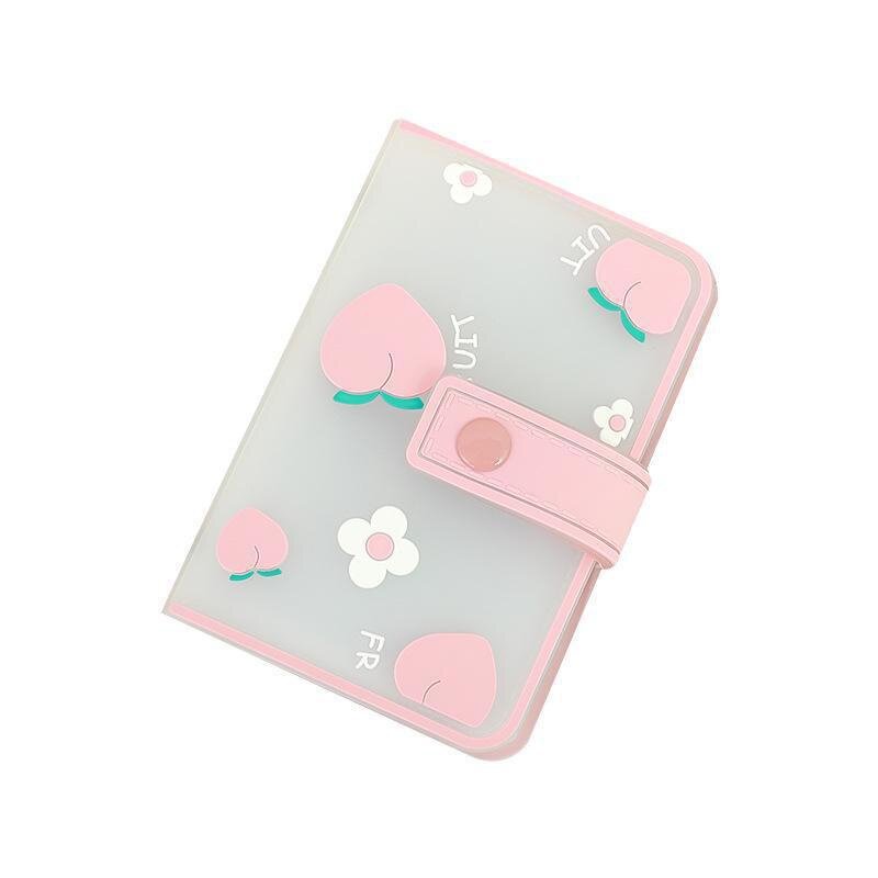 Card Book For Minimalists Multi Card Holder Compact Card Id Card Book Mini Photo Album Storage Tool Cute New Card Bag 카드지갑