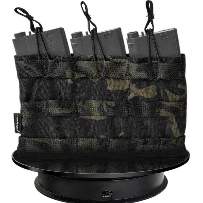 Bolsas tácticas Molle Mag de 5,56mm, bolsa de cintura ajustable para tiro de caza AK AR M4 AR15, bolsas para revistas individuales