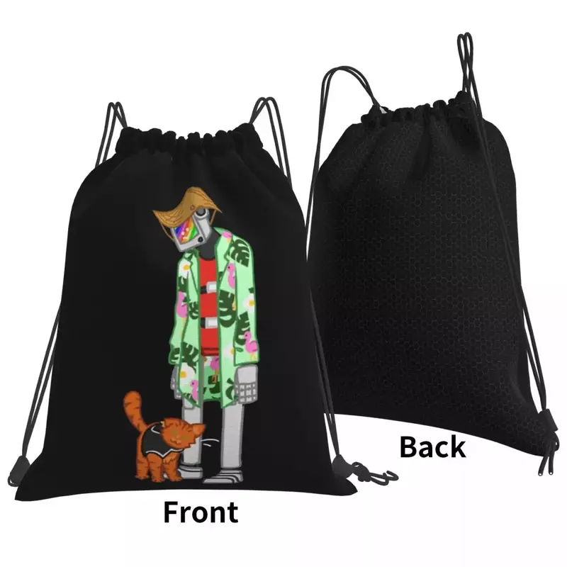 Stay Game Backpacks Multi-function Portable Drawstring Bags Drawstring Bundle Pocket Storage Bag Book Bags For Travel Students