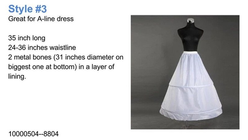화이트 크리놀린 페티코트 슬립 언더스커트, A 라인 인어 후프 웨딩 스커트 드레스