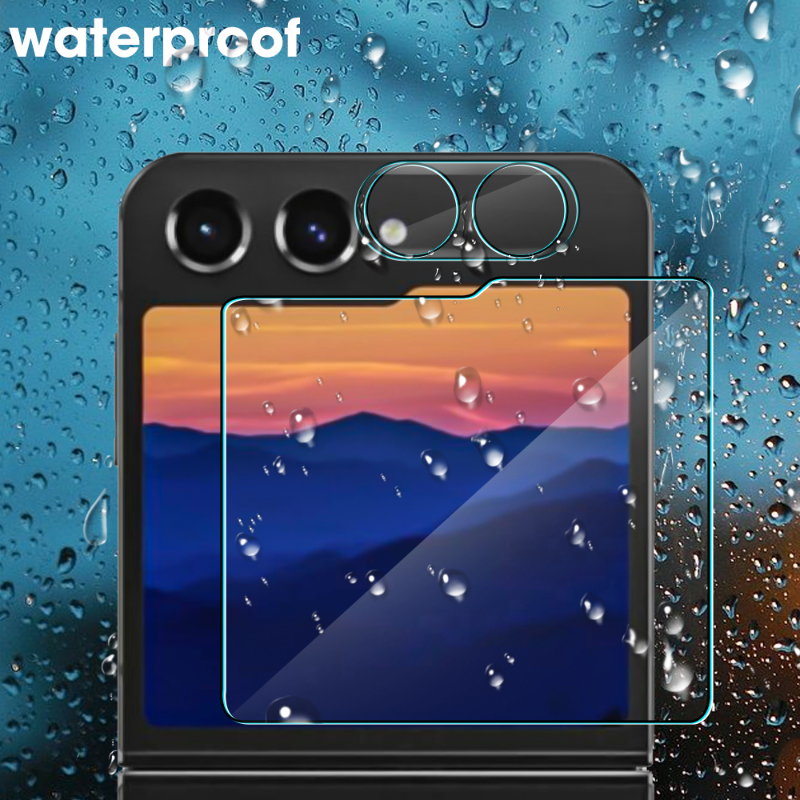 Vetro temperato per Samsung Galaxy Z Flip 5 5G pellicola protettiva antigraffio per obiettivo esterno della fotocamera per Samsung Z Flip5