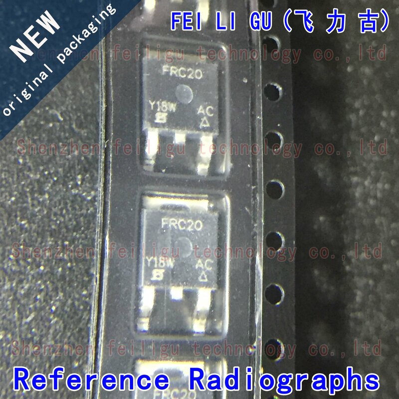 Impressão da tela do FET do MOS do N-canal, IRFRC20TRPBF, IRFRC20PBF, IRFRC20, pacote TO-252, 600V, 100% original, novo, 1-30 PCes