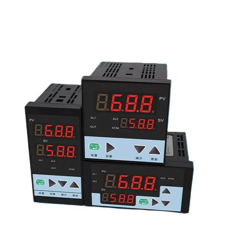Controle Regulador PID, Temperatura, Pressão, Nível Líquido, Fluxo, 4-20mA, 0-5V, 0-10V