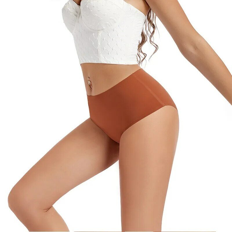 Breathable Period Underwear Seamless Menstrual Pants Anti-side Leakage Breathable