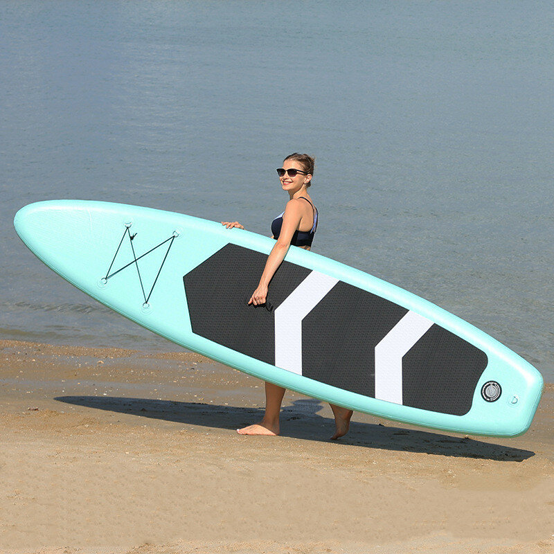 Água inflável Stand-up Paddle Board para adultos, SUP pé, corrida, surf board, 3,2 m