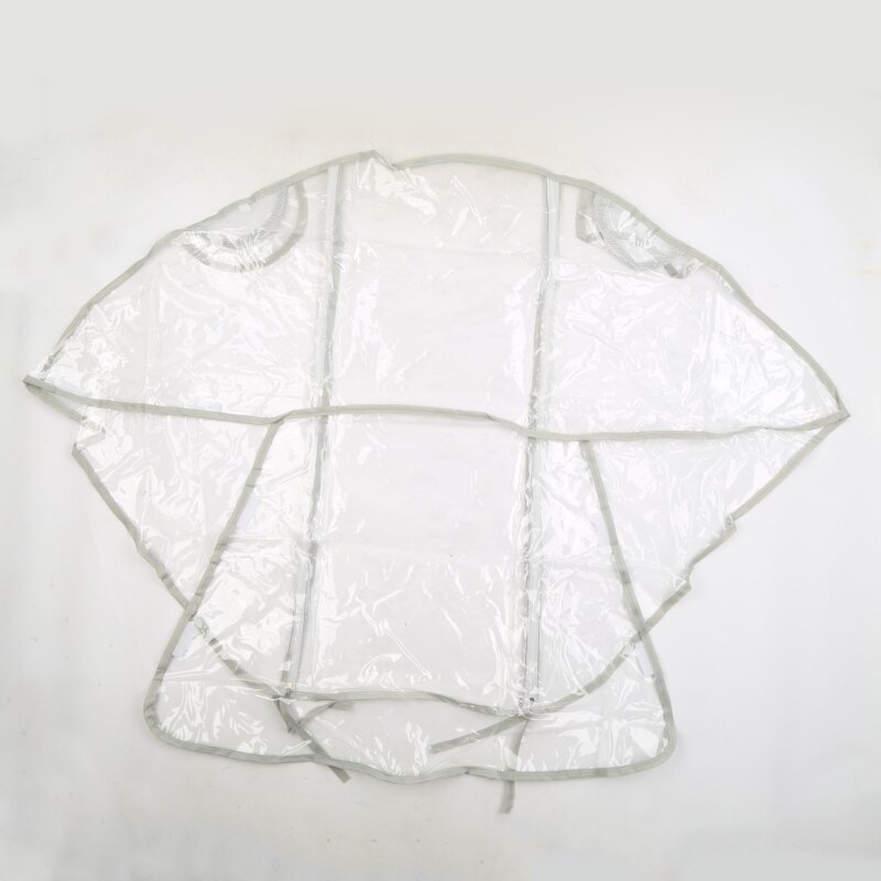 Escudo universal para cochecito bebé Accesorios protección climática transparente y transpirable