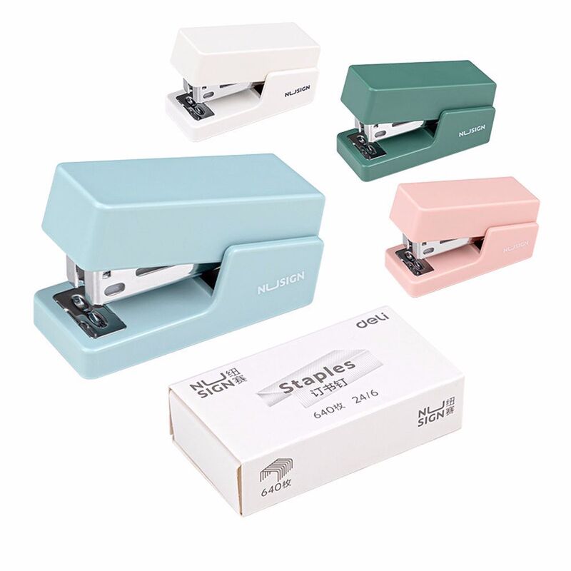 Binding Supplies School Stationery Mini Stapler Hand-held Stapler With Staples Paper Stapler Binding Machine Stapler Machine