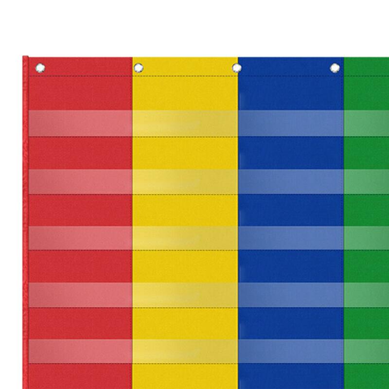 Scheduling Pocket Chart Wall Hanging for Activity Teacher Learning Center