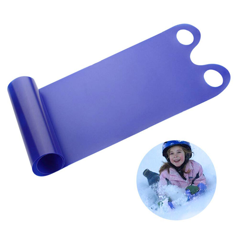 Flexible Snow Sled Flying Rugs Lightweight Snow Rolling Slider for Camping Picnics and Festivals
