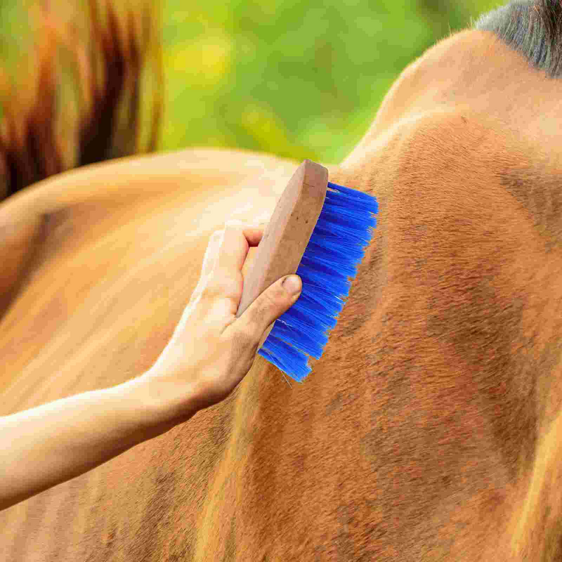 Cavalo escova de cabelo para Pet, gado coçar, curry para cavalos, Deshedding Tool, remoção, grooming, útil limpeza Fur