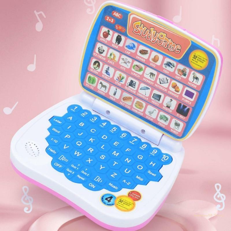 Y4UD 学習機ラップトップ電子教育玩具ギフト幼児子供向け
