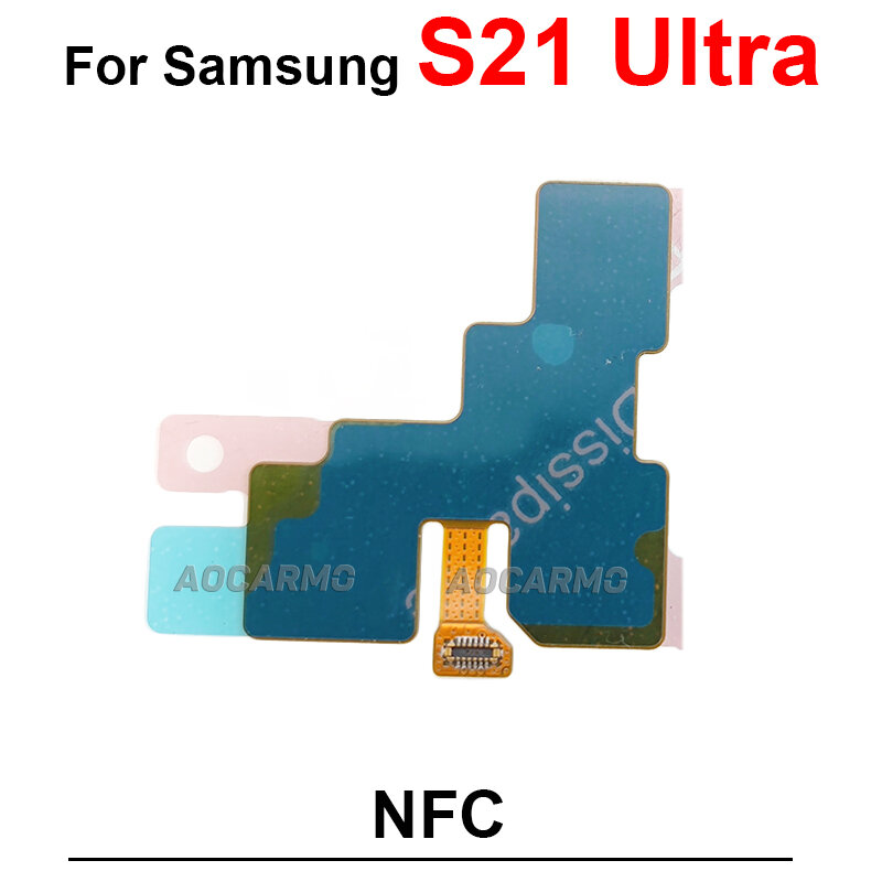 สำหรับ Samsung Galaxy S21 Ultra S21U NFC โมดูล Flex อะไหล่เปลี่ยนสายเคเบิล SM-G998U