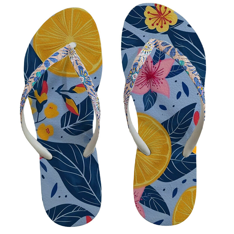 New Women Flip Flops Lady Slippers Non-slip Summer Outdoor Wear Fashion Slippers Sandals  On The Beach
