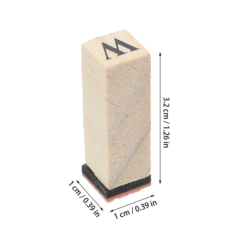 طوابع أحرف طوابع أبجدية للصلصال ، لوازم القصاصات ، مجموعة صياغة الخشب الصغيرة ، 40 *