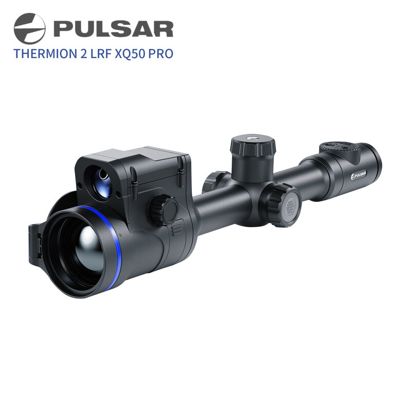 PULSAR-Scopes Thermal Imaging Hunting Rifle, Thermos 2, LRF XQ50 PRO, Visão Monocular, Câmera Imager, Visão Noturna