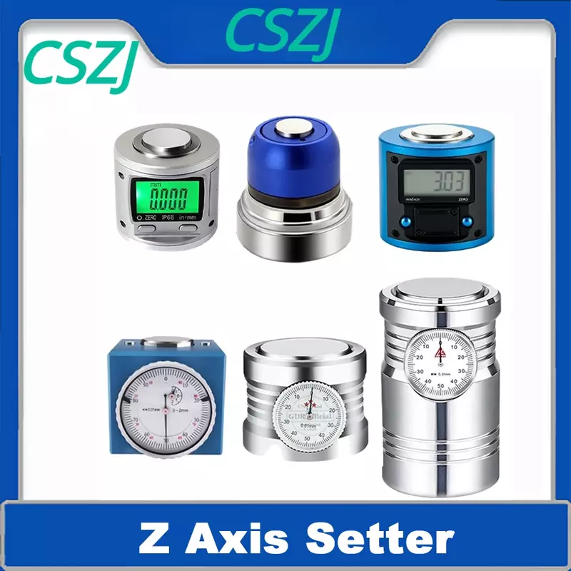 Z Axis Setter Axis Setter with Meter Photoelectric Tool Zero Setter Zero Setting Gauge Digital Magnetic