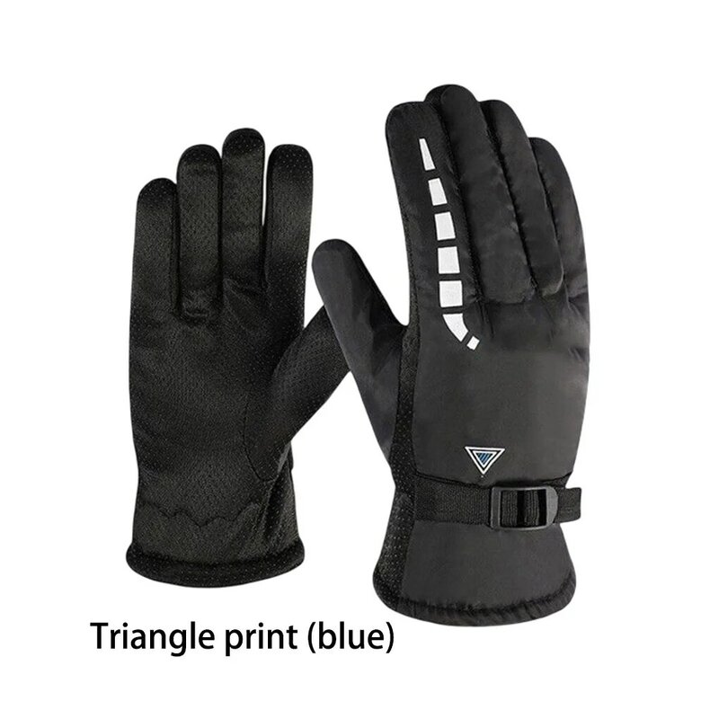 Mitaines d'extérieur brossées simples, gants chauds, hiver 506, 2 pièces