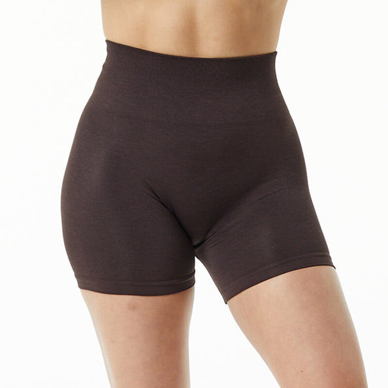 Shorts sem costura de cintura alta para mulheres, shorts push up hip cueca controle barriga boxer fitness, leggings, cuecas