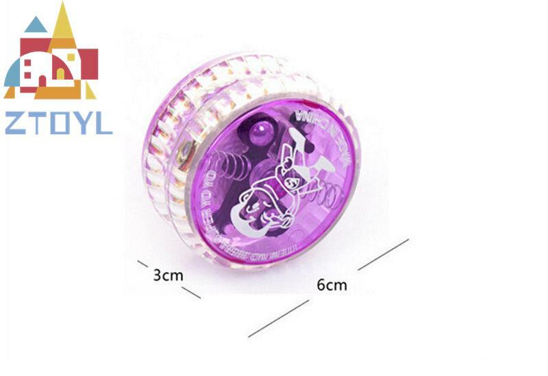 ZTOYL Bola de YoYo de alta velocidad para niños, mecanismo de embrague luminoso intermitente, juguetes yo-yo para niños, entretenimiento de fiesta, color aleatorio