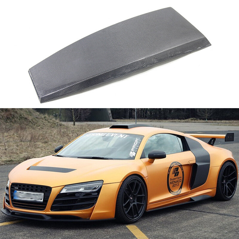 For 08-14 Audi R8 V10 Modified with Carbon Fiber Roof Vents, Exterior Decoration, Air Intake Car Accessories