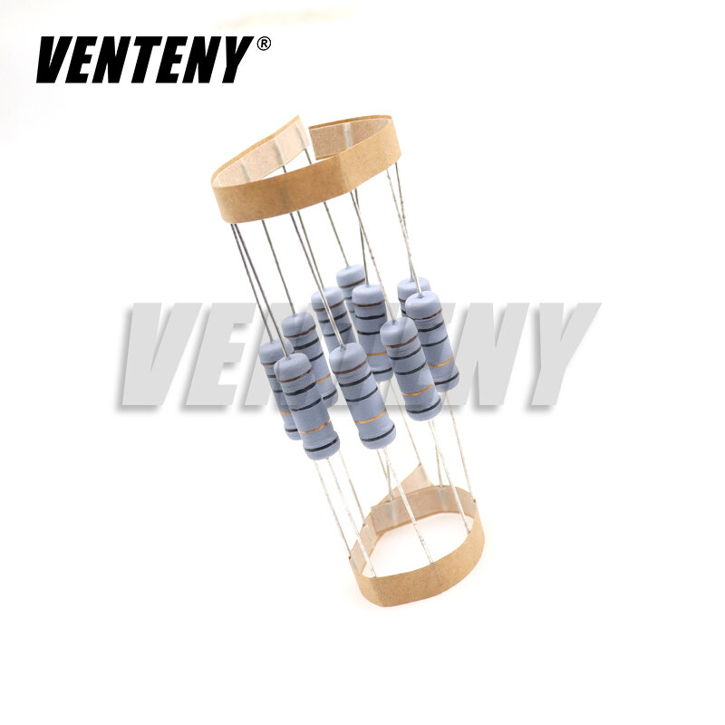 10pcs 3W 5% Wire Wound Resistor Fuse Winding Resistance 0.1R 0.1 0.15 0.22 0.33 0.47 0.5 1 2.2 4.7 6.8 10 22 33 47 51 68 100 ohm