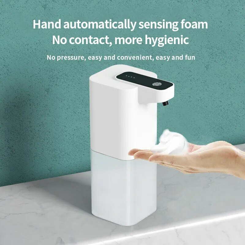 Automatische Inductieve Zeepdispenser Schuim Wastelefoon Slimme Handwas Zeepdispenser Alcoholspray Zeepdispenser Wassen
