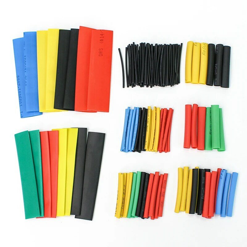 2:1 Thermoresistant Tube Heat Shrink Wrapping KIT Termoretractil Heat Shrink Tube Assorted Pack Wire Cable Insulation Sleeve 3:1