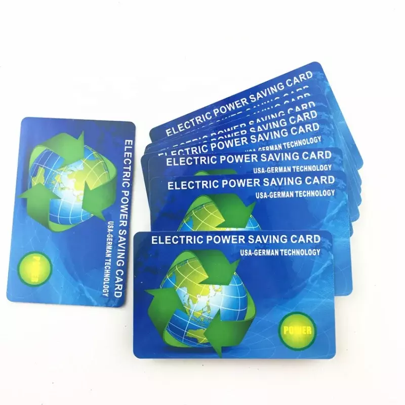 Chip Terahertz dentro íons negativos Cartão Electricidade Anti Radiação, Bio Quantum Energy Saver Card, personalizado