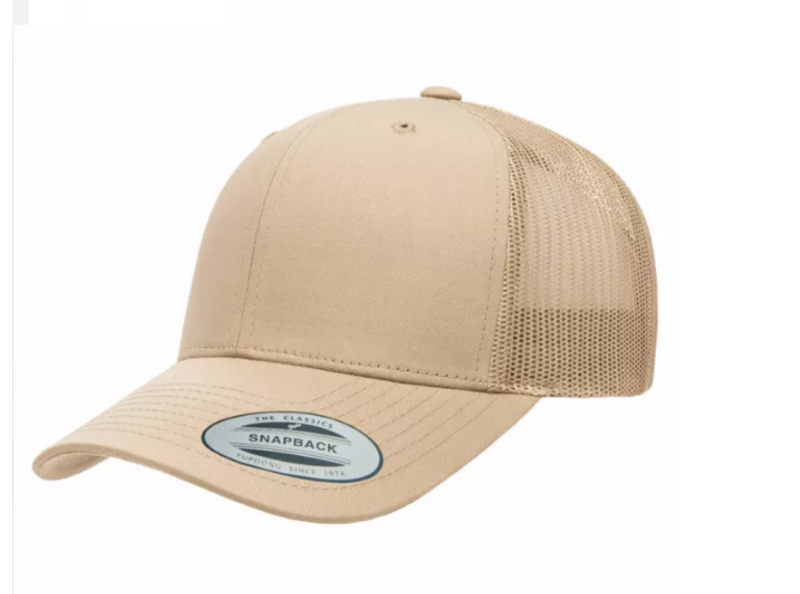 Yupoong gorra de malla de camionero, logotipo personalizado, bordado, barato, venta al por mayor, oem